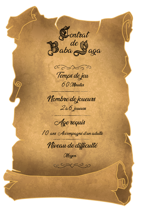 Contrat de la Baba Yaga.